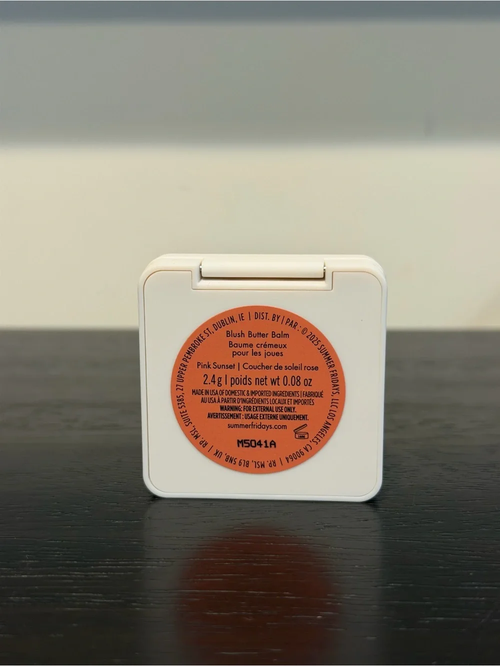 Summer Fridays Blush Butter Balm in Pink Sunset